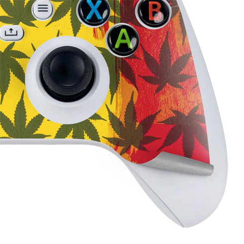 Marijuana Rasta Pattern Xbox Series S Skins